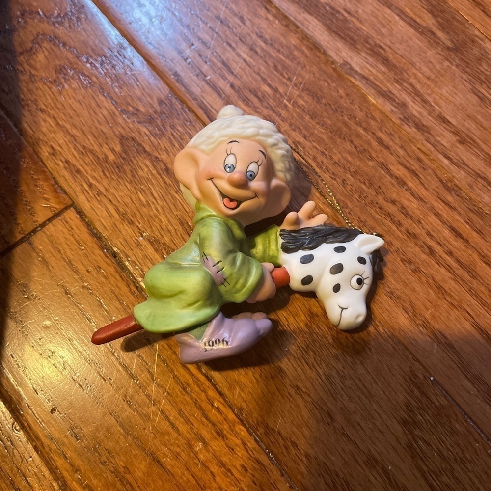 Vintage Disney 1996 Dopey Christmas Ornament Grolier Collectibles Tree Ornament